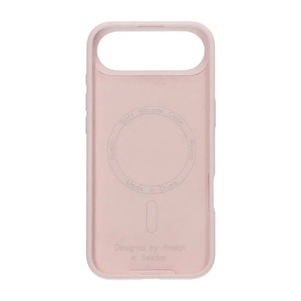 Rvelon iPhone Air Skal Silikon MagSafe Ljusrosa