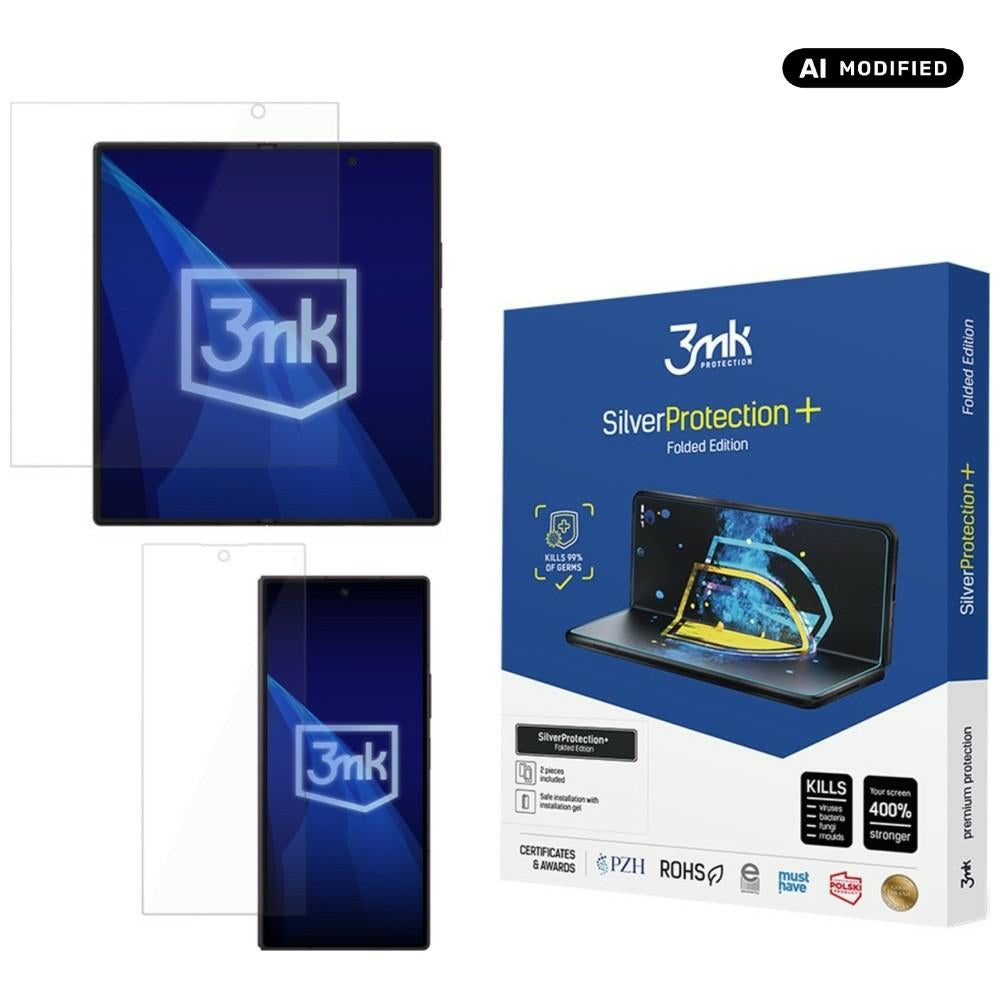3mk Samsung Galaxy Z Fold 8 Ultra Skärmskydd SilverProtection+