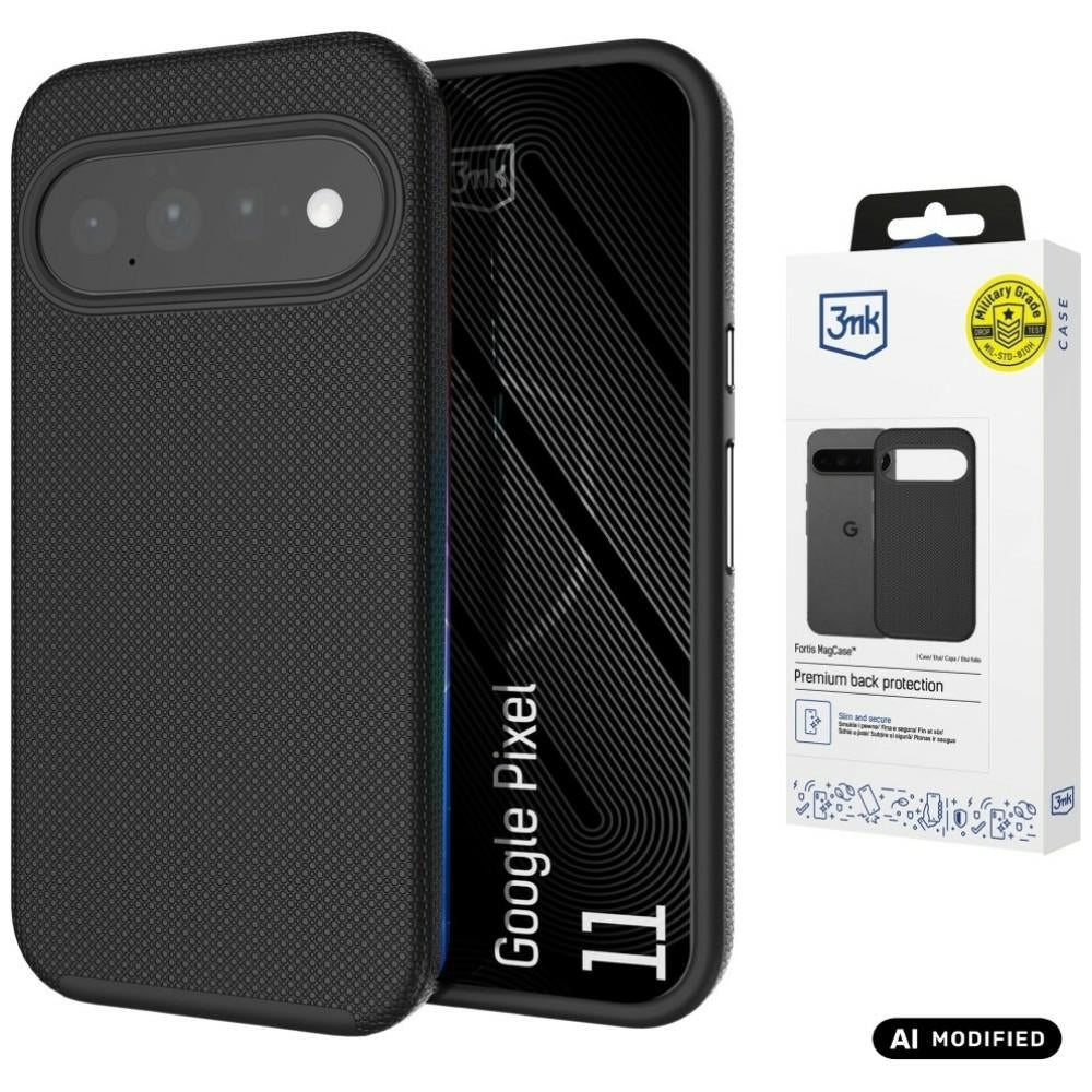 3mk Google Pixel 11 Skal Fortis MagCase Svart