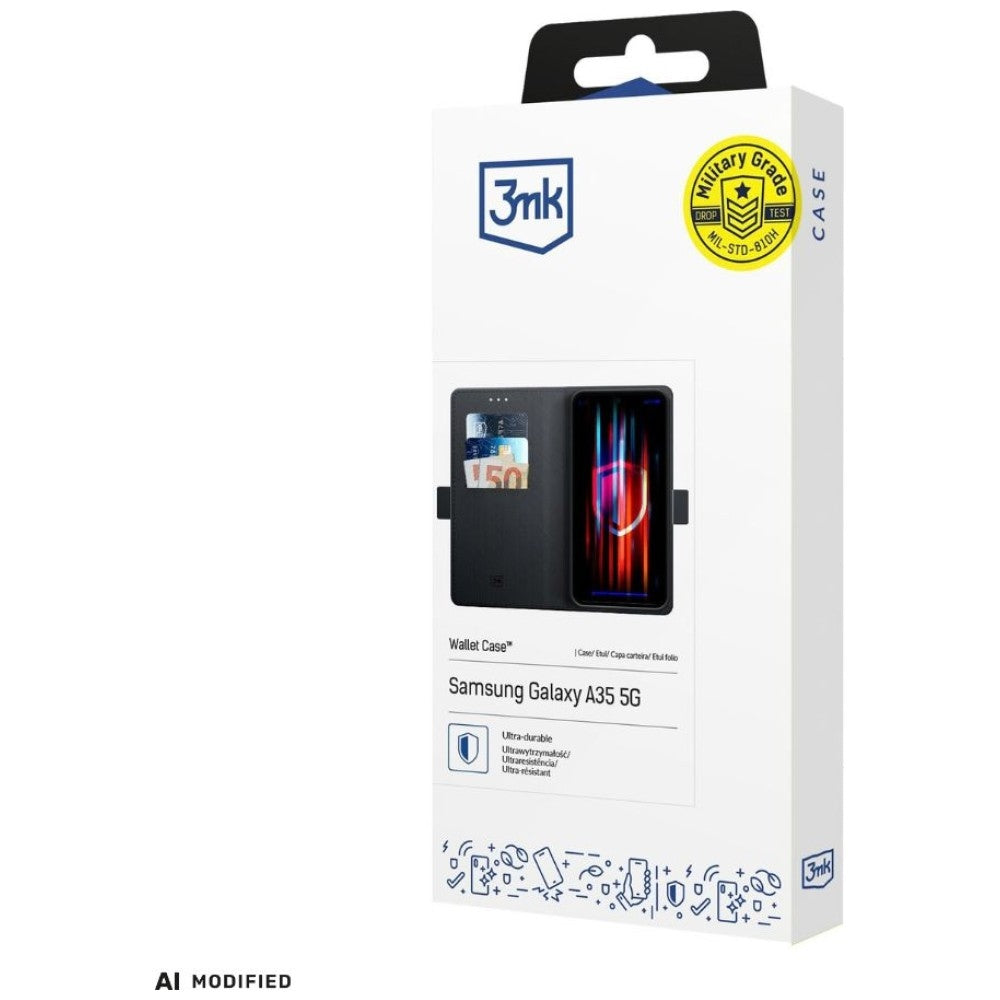 3mk Xiaomi 17 Fodral Wallet Svart