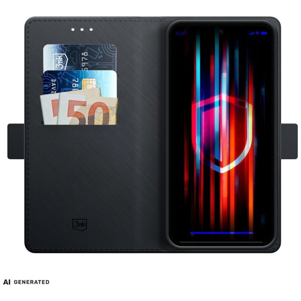 3mk Xiaomi 17T Pro Fodral Wallet Svart
