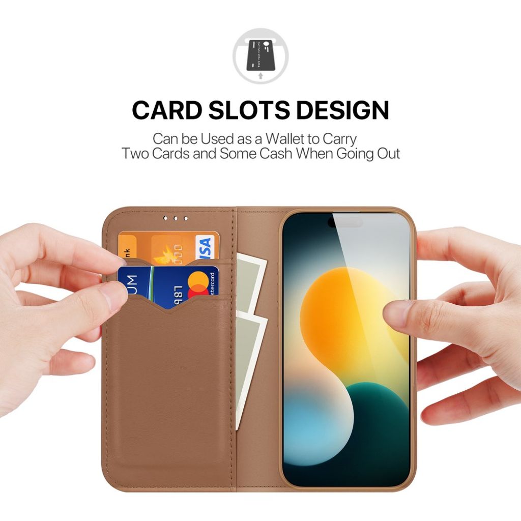Dux Ducis iPhone Air Fodral Hivo Series Brun