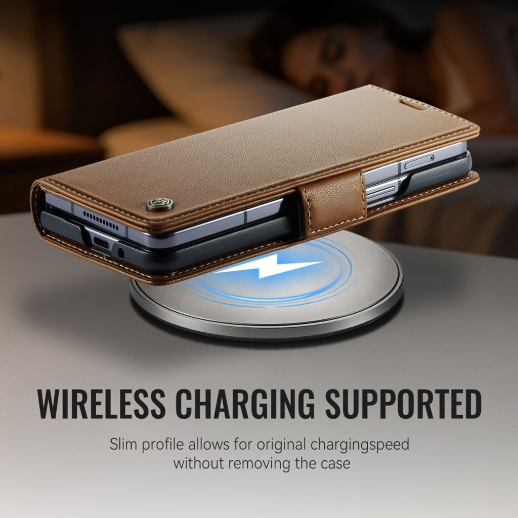 CaseMe Samsung Galaxy Z Fold 8 Ultra Fodral 023 Series Brun