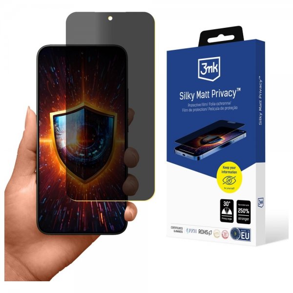 3mk Xiaomi 15T Skärmskydd Silky Matt Privacy