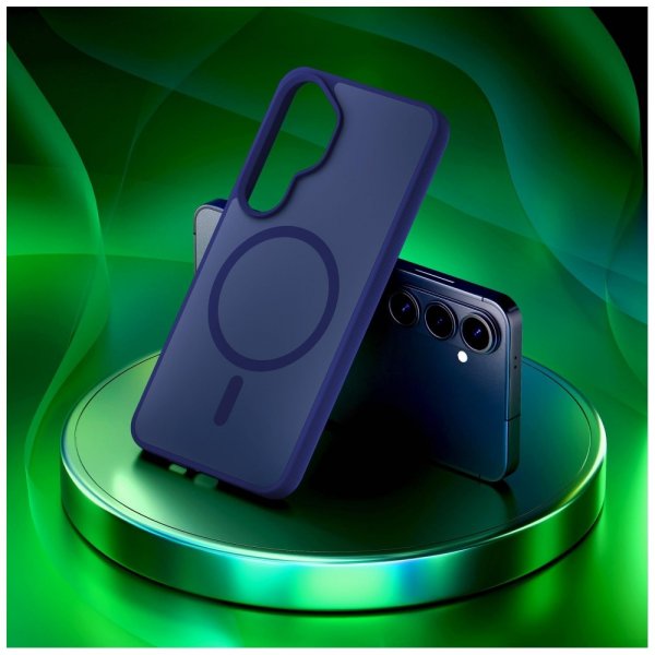 3mk Samsung Galaxy S26 Skal Smoke MagCase Blå