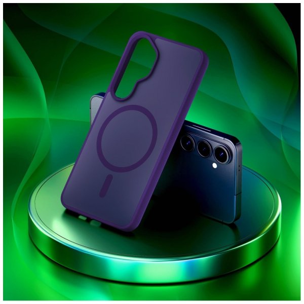 3mk Samsung Galaxy S26 Plus Skal Smoke MagCase Lila