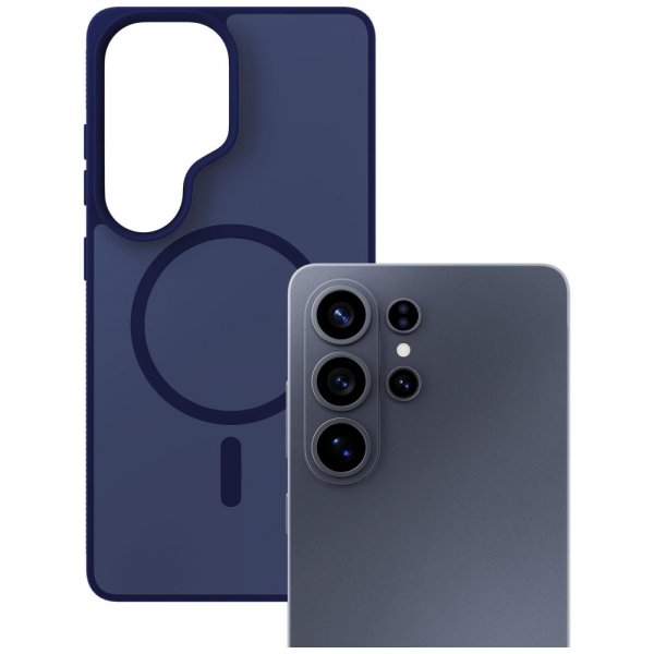 3mk Samsung Galaxy S26 Ultra Skal Smoke MagCase Blå