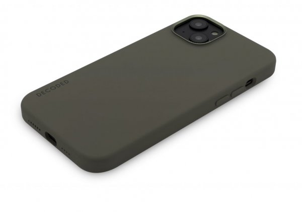 Decoded iPhone 14 Plus Skal Silicone Backcover Olive