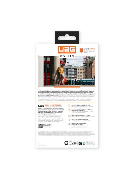 Urban Armor Gear (UAG) Samsung Galaxy S25 Ultra Skal Civilian MagSafe Svart