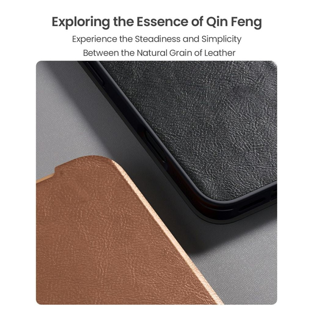 Nillkin iPhone 17 Pro/iPhone 18 Pro Fodral Qin Pro Svart