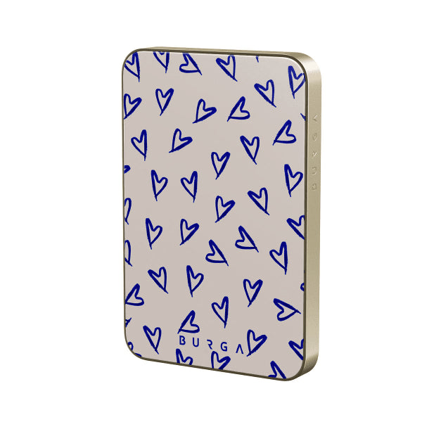 Burga Powerbank MagSafe 5000 mAh Love Me Right Guld