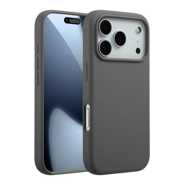 Rvelon iPhone 17 Pro Skal Silikon MagSafe Grå