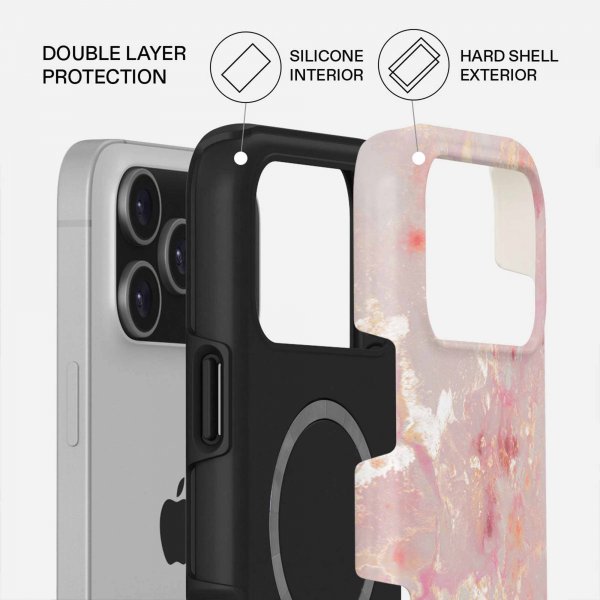 Burga iPhone 17 Pro Skal Tough MagSafe Golden Coral