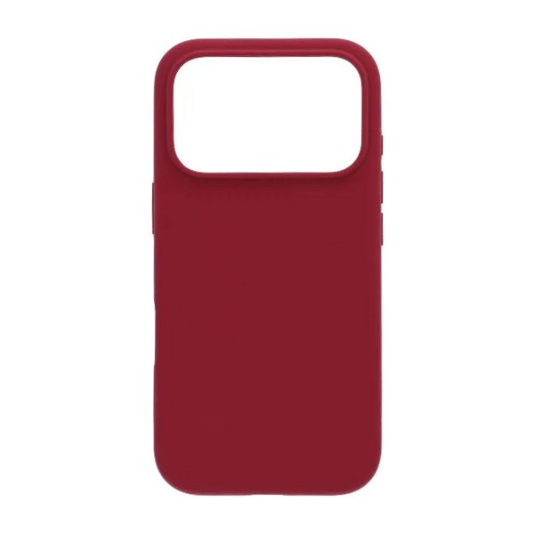 Rvelon iPhone 17 Pro Skal Silikon MagSafe Röd
