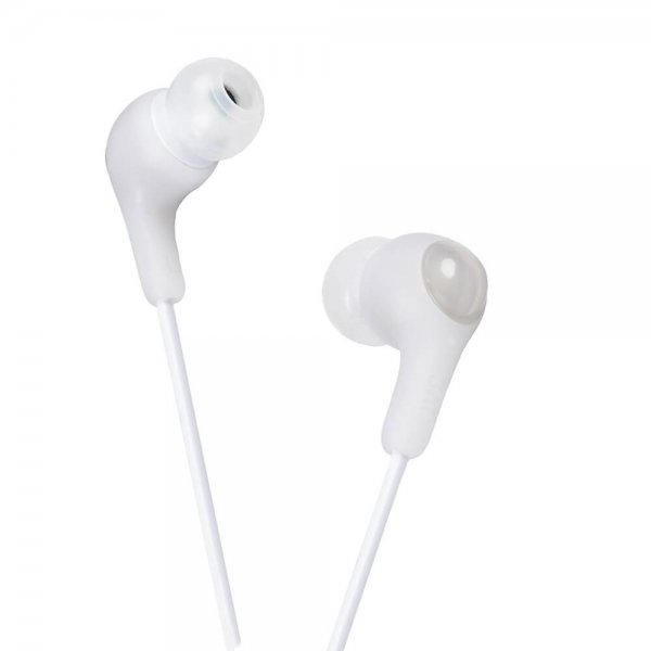 JVC Hörlurar FX9BT Gumy In-Ear Trådlös Mic Vit