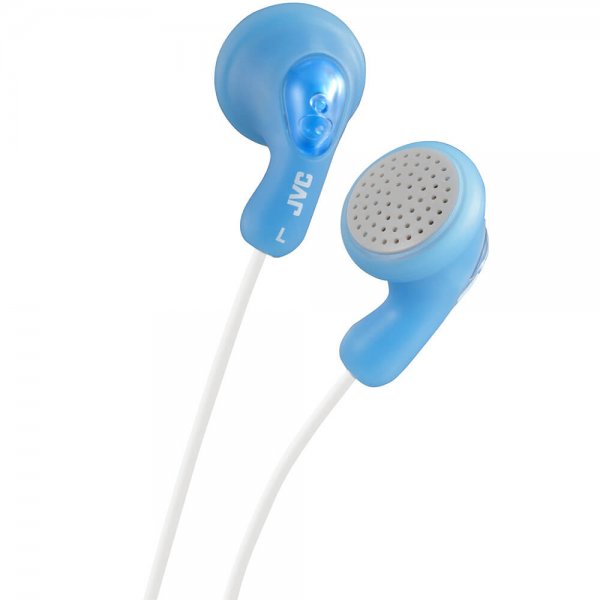 JVC Hörlurar F14 Gumy In-Ear Blå