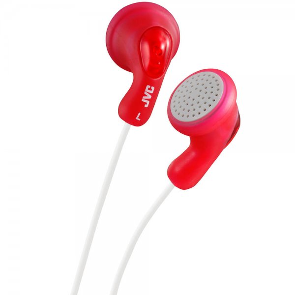 JVC Hörlurar F14 Gumy In-Ear Röd