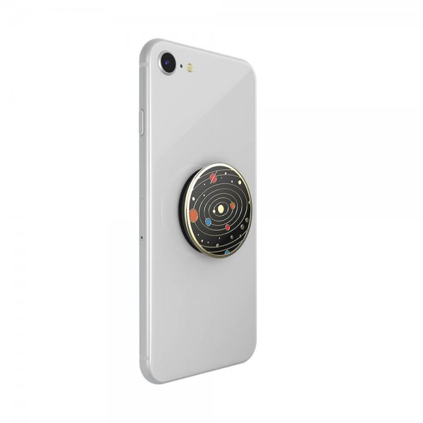 Popsockets PopGrip Enamel Solar flare Black