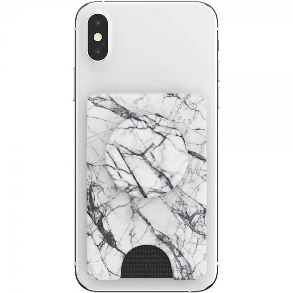 Popsockets PopWallet Dove White Marble