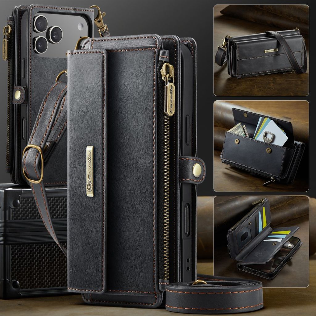 CaseMe iPhone 17 Pro Max/iPhone 18 Pro Max Fodral C39 Series Svart