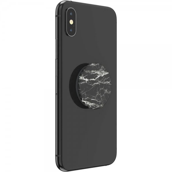 Popsockets PopGrip Basic Black Modern Marble