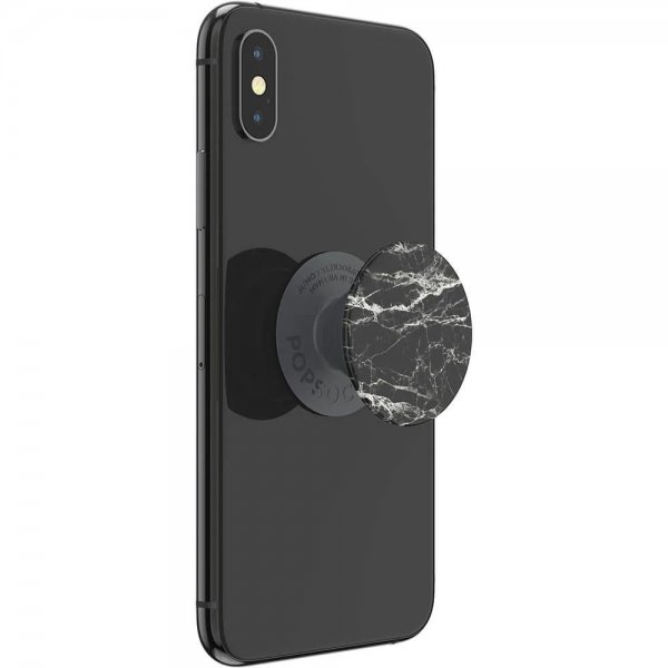 Popsockets PopGrip Basic Black Modern Marble