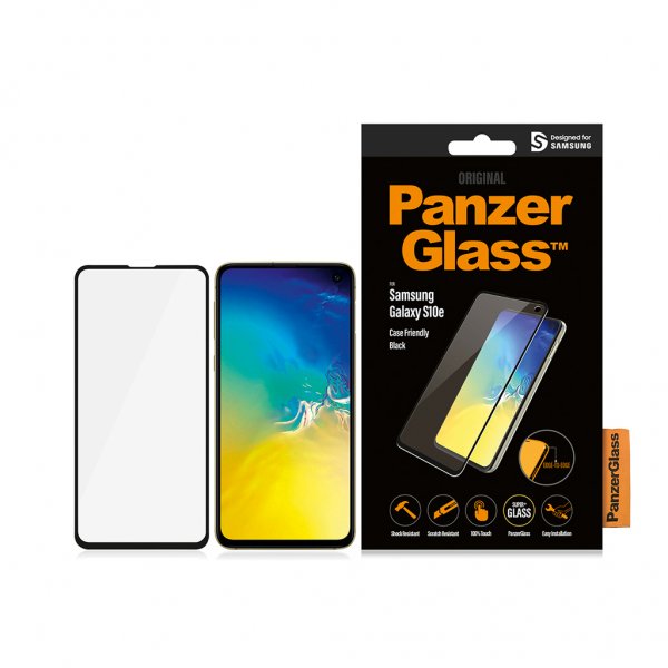 PanzerGlass Samsung Galaxy S10E Skärmskydd Case Friendly Edge-to-Edge