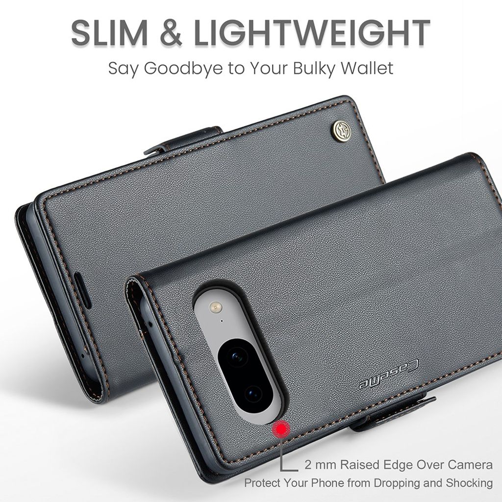 CaseMe Google Pixel 8 Fodral 023 Series Svart