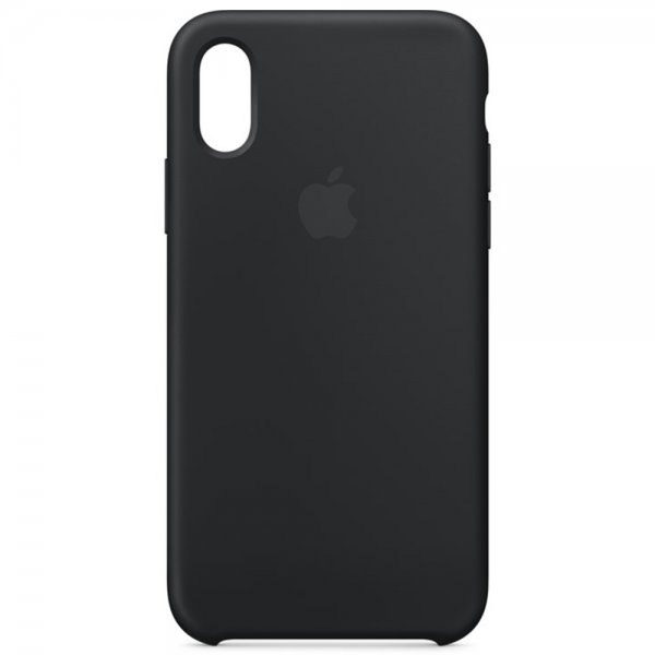 Apple Original iPhone X/Xs Skal Silicone Case Svart