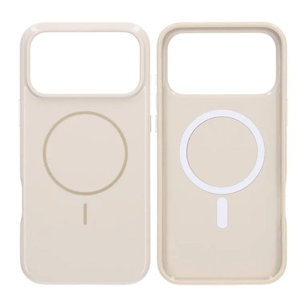 Rvelon iPhone 17 Pro Max Skal TPU MagSafe Beige