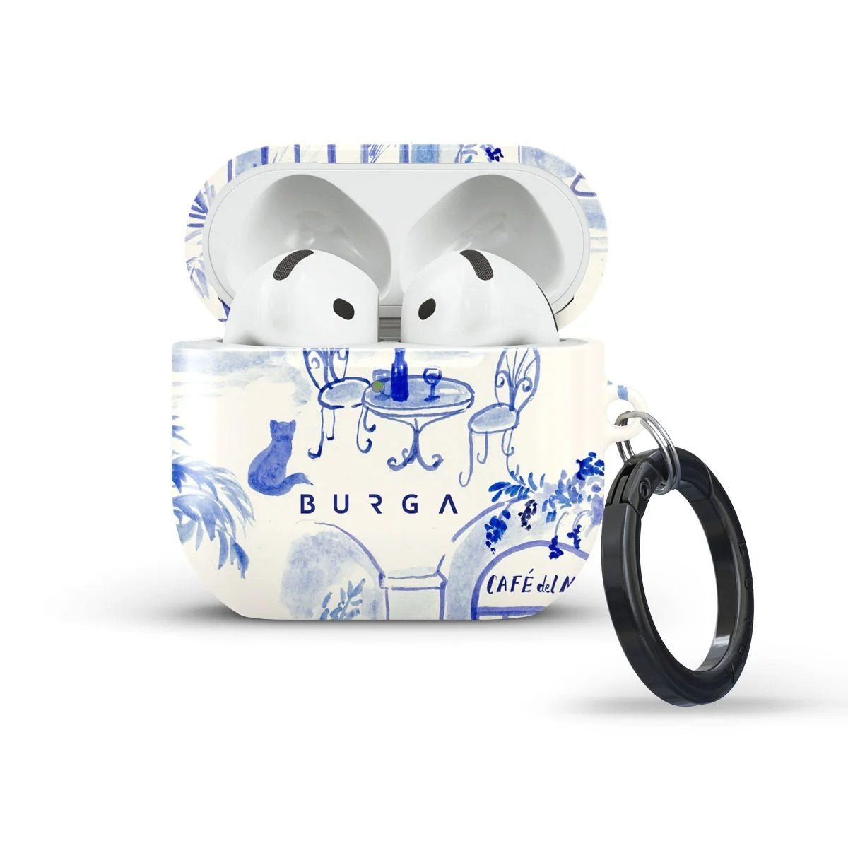 Burga AirPods 4 Skal Design Sobremesa