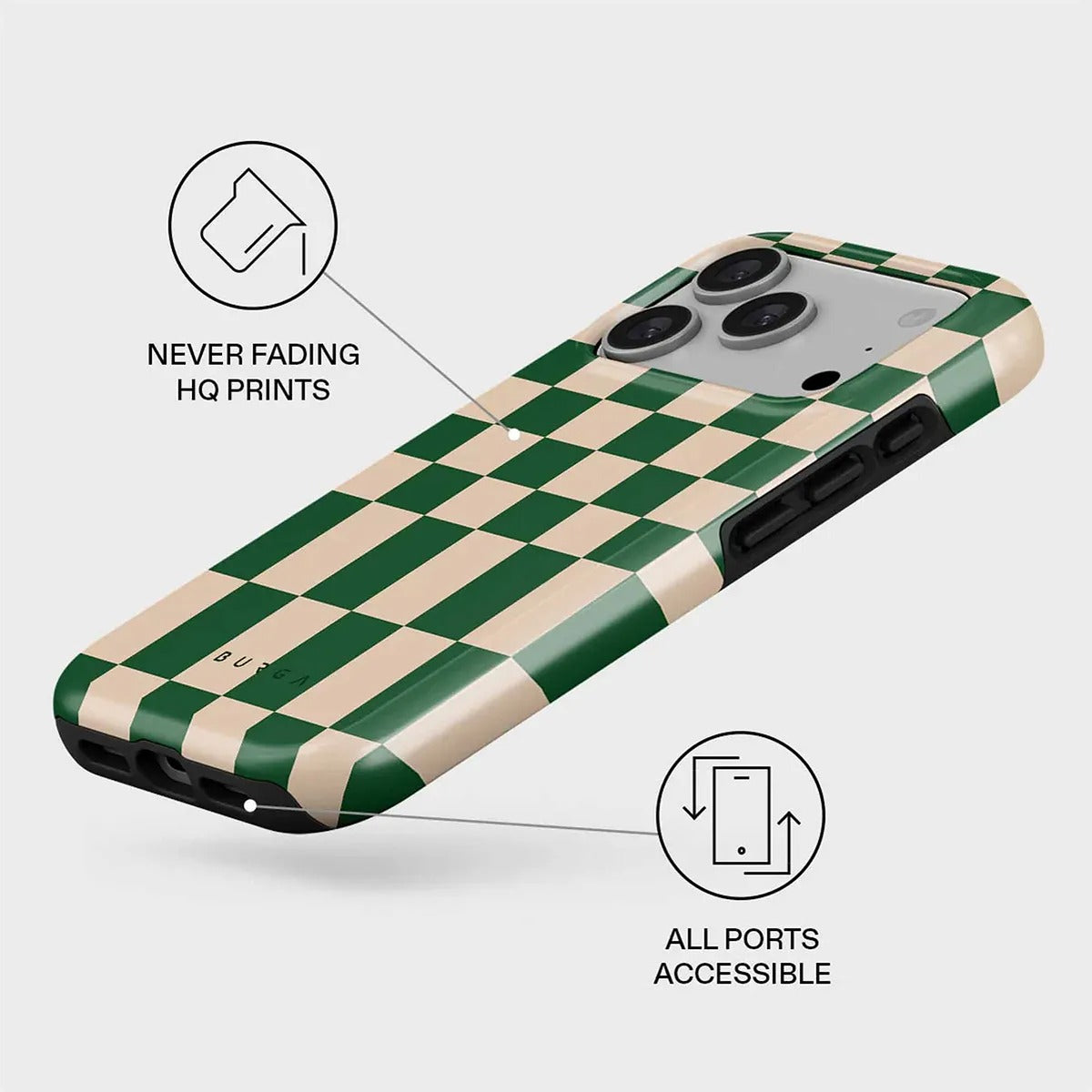 Burga iPhone 17 Pro Skal Tough MagSafe Ivy League
