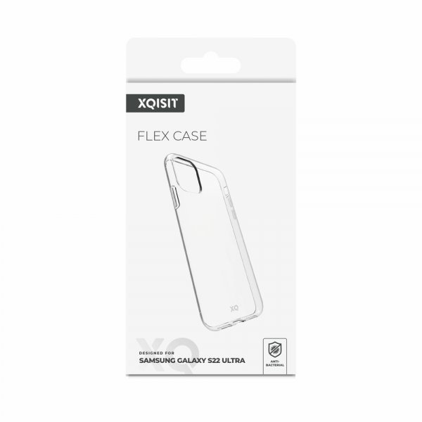 Xqisit Samsung Galaxy S22 Ultra Skal Flex Case Transparent