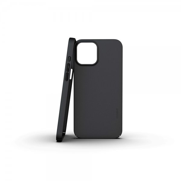 Nudient iPhone 12 Pro Max Skal Thin Case V3 MagSafe Ink Black