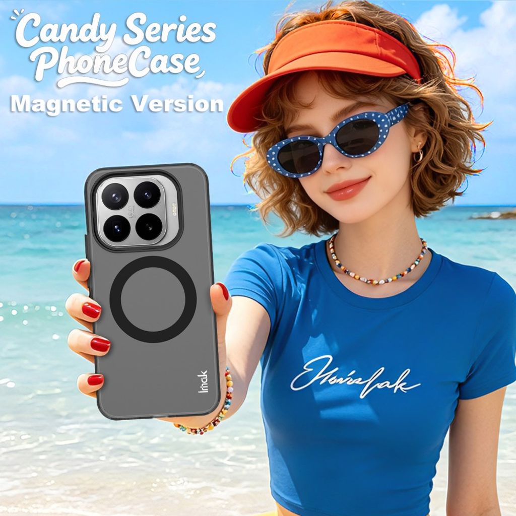Imak Xiaomi 17T Pro Skal Candy Color MagSafe Svart