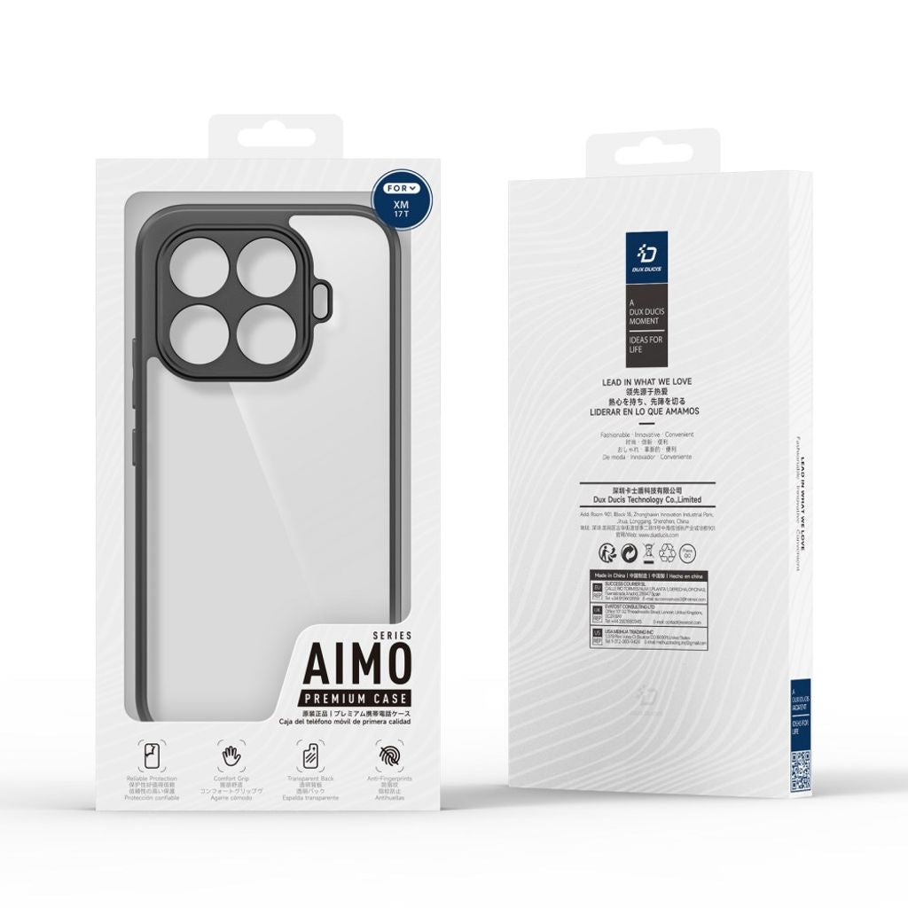 Dux Ducis Xiaomi 17T Skal Aimo Series Svart