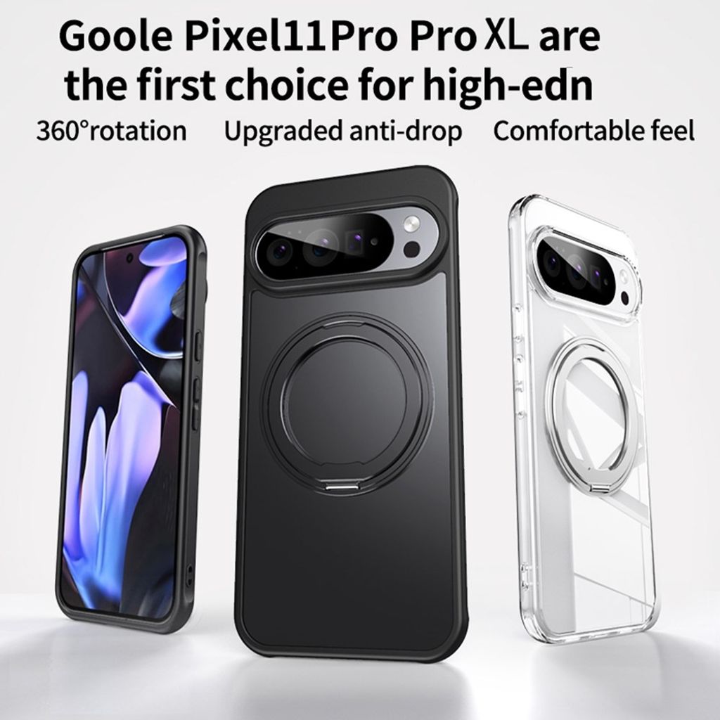 Google Pixel 11 Pro XL Skal MagSafe-ring Svart