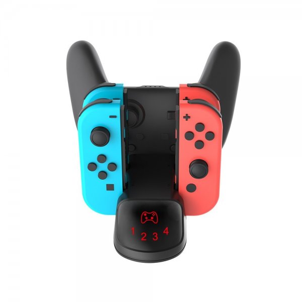 Dobe 5-i-1 Nintendo Switch Kontroller Laddningsstation