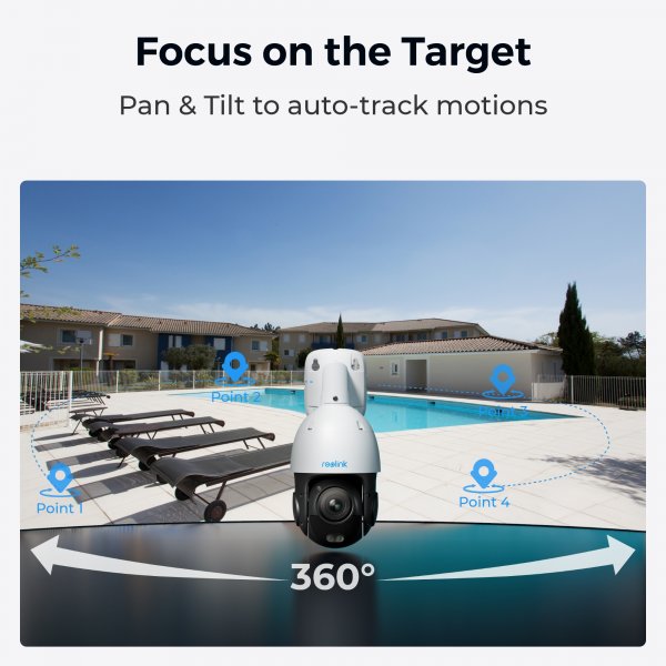 Reolink P840 Smart 4K PoE-kamera Pan/Tilt/Zoom