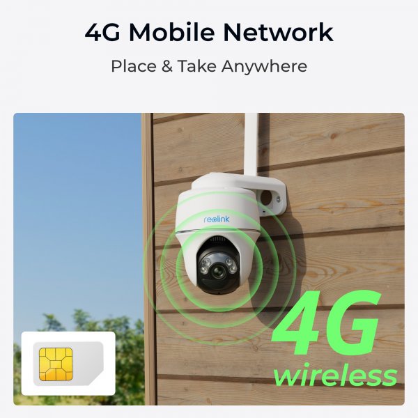 Reolink Go PT Plus (G430) Batterikamera för utomhusbruk
