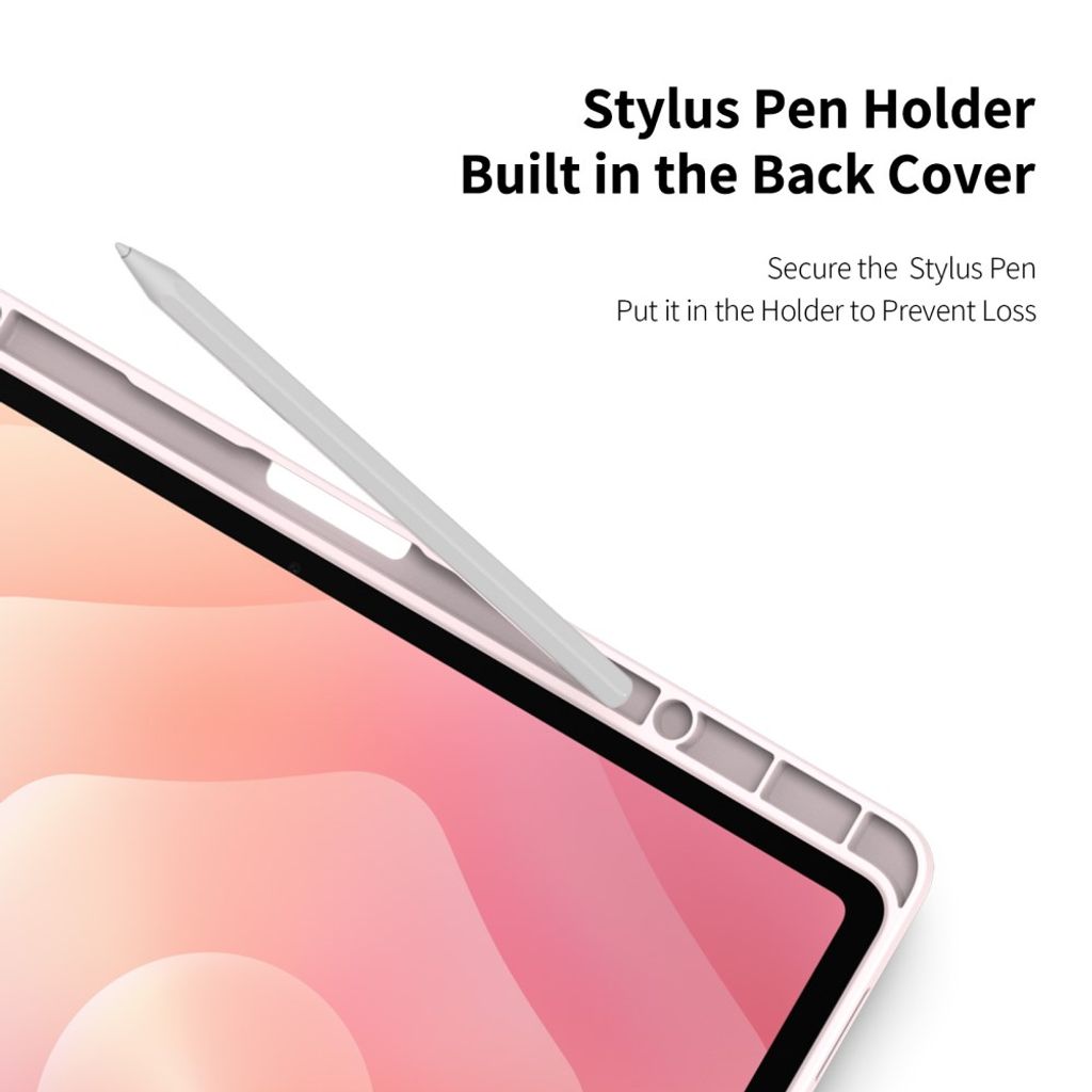 Dux Ducis Samsung Galaxy Tab S12 Plus Fodral TOBY Series Rosa