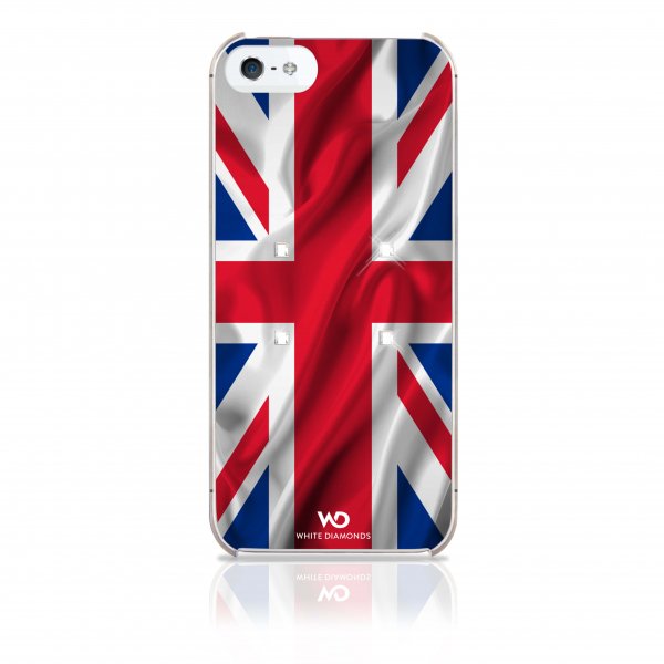 White Diamonds iPhone 5/5S/SE 2016 Skal Flag UK