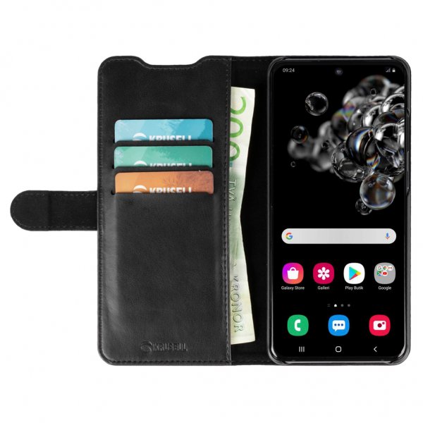 Krusell Samsung Galaxy S20 Fodral PhoneWallet Svart