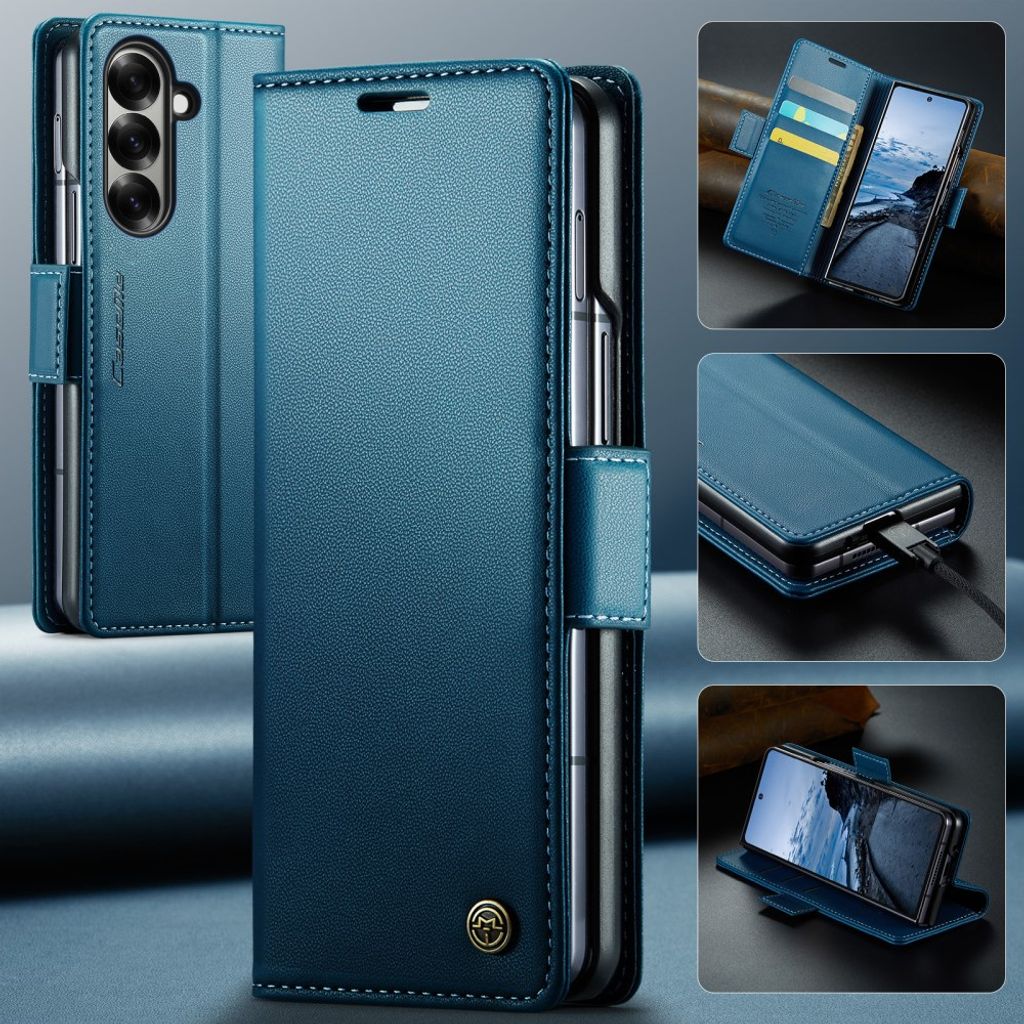 CaseMe Samsung Galaxy Z Fold 8 Ultra Fodral 023 Series Blå
