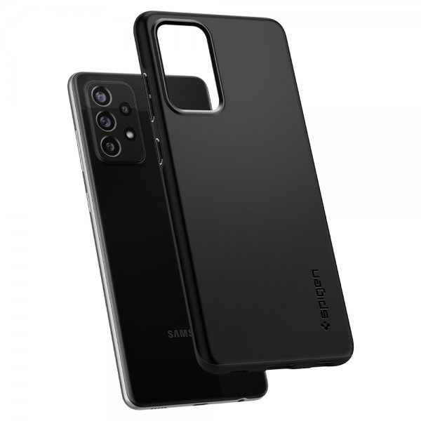 Spigen Samsung Galaxy A72 Skal Thin Fit Svart