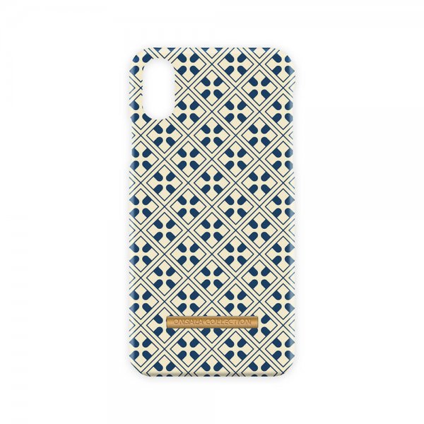 Onsala iPhone X/Xs Skal Fashion Edition Blue Marocco