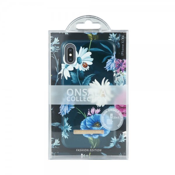 Onsala iPhone X/Xs Skal Fashion Edition Poppy Chamomile