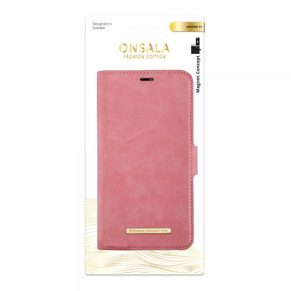 Onsala iPhone 11 Fodral Fashion Edition Löstagbart Skal Dusty Pink