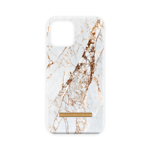 Onsala iPhone 13 Pro Max Skal Fashion Edition White Rhino Marble