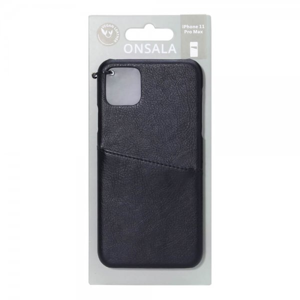 Onsala iPhone 11 Pro Max Skal med ett Kortfack Svart